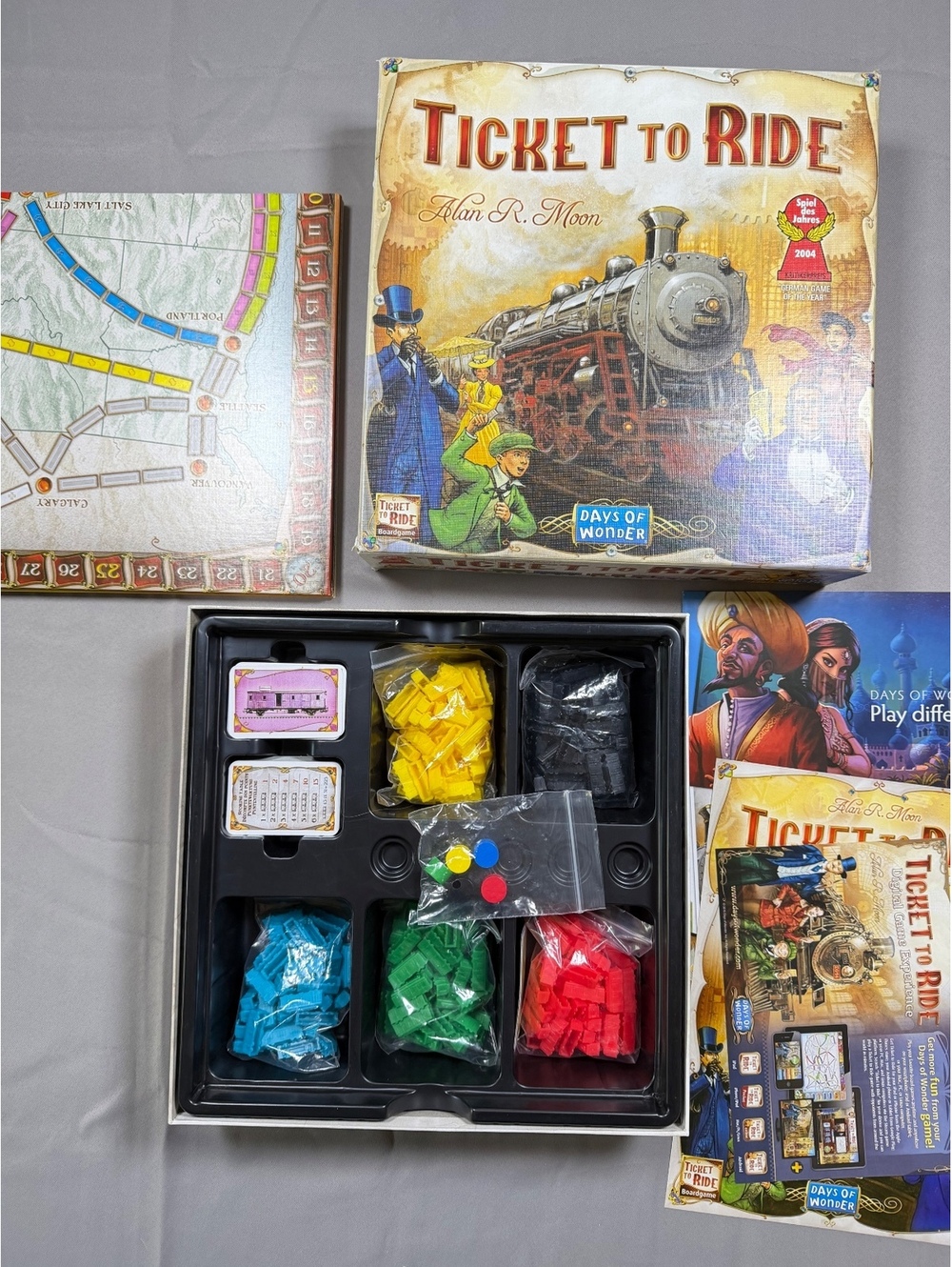 Ticket to Ride Alan R Moon board game - Picture 2 of 4